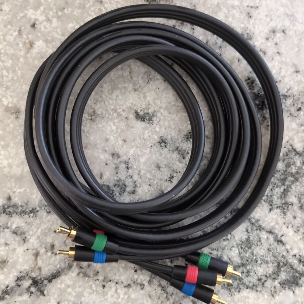 3-pairs Performance Plus Audio Video‎ RCA Cable Connector - 10 Ft very clean